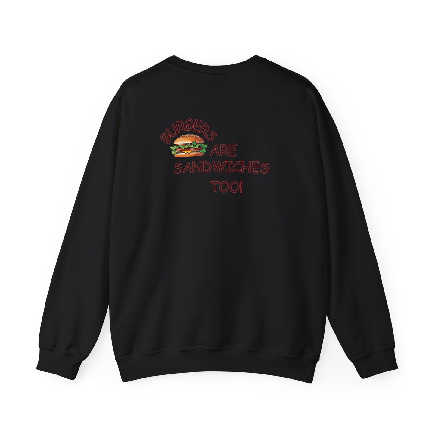 Casual Foodie Crewneck Sweatshirt - Perfect for Burgers Lovers, Comfy Everyday Wear, Great Gift for Foodies, Casual Outings, Fun [...]