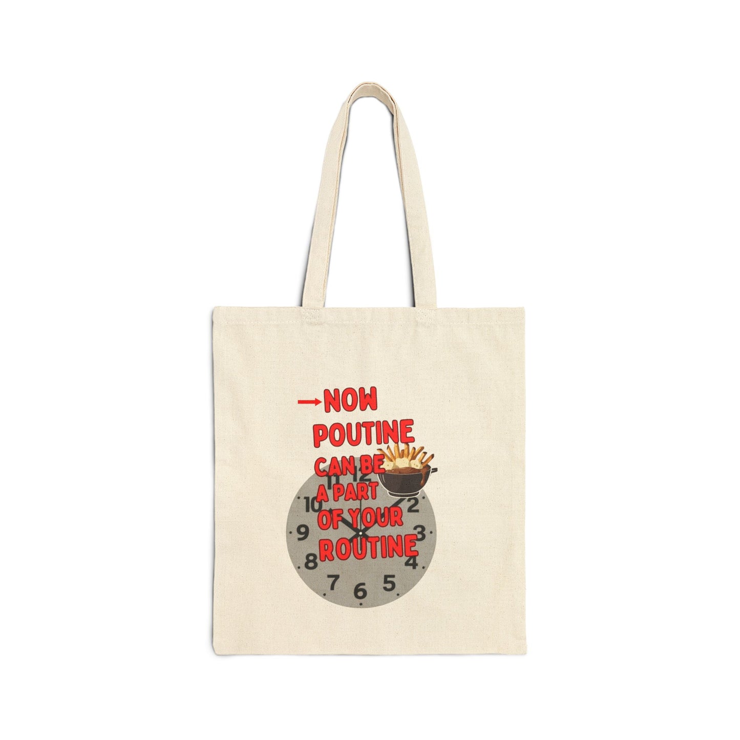 Cotton Canvas Tote Bag